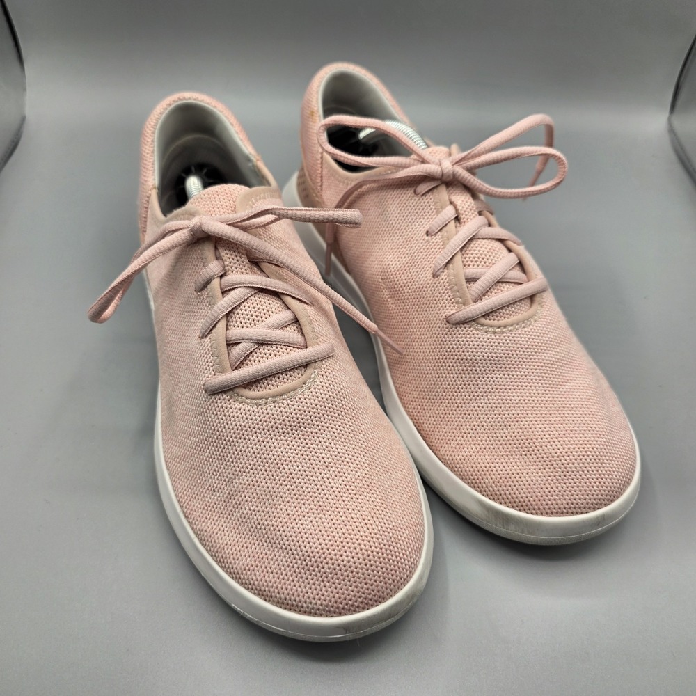 Kizik Madrid Eco Knit Sneakers Womens 10 Pink Hands Free Walking Casual